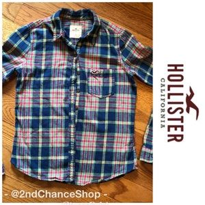 Hollister | Plaid Flannel Button-Do…